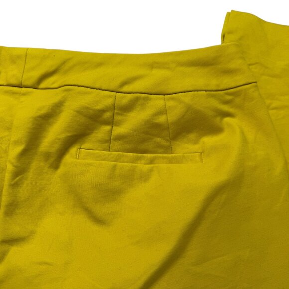 BODEN Women's Pants Yellow Size US 12R. Made in Turkey. 97% Cotton / 3% Elasta - Picture 11 of 13